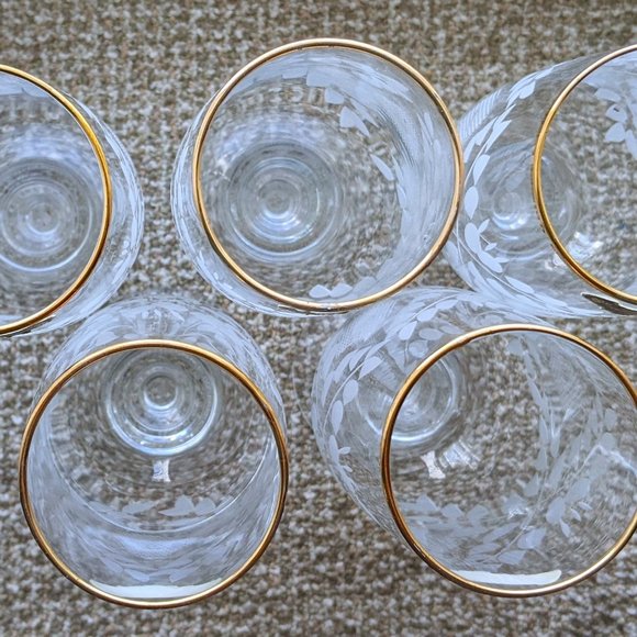 NWT 5 Russian Gus Khrustalny Crystal Wine Champagne Flutes Glasses Set Of Five 5 - Picture 4 of 5